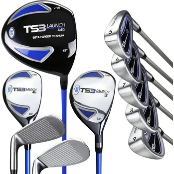 Golfový set U.S. Kids Golf TS3-54 (137cm) v10 10-Club dětský combo golfový set dětské, levé, bez bagu, grafit, standardní, 129-155 cm