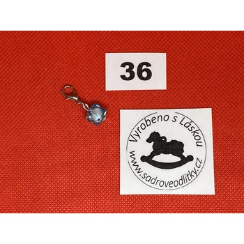 HandMade by VeJa Přívěšek s karabinkou č.36