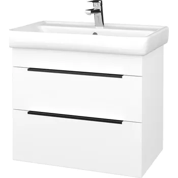 Koupelnový nábytek Dřevojas PROJECT BENEFIT SZZ2 70 N01 Bílá lesk