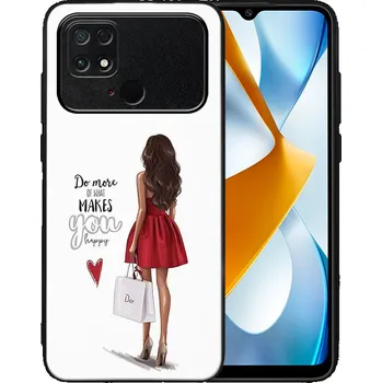 Pouzdro na tablet VSECHNONAMOBIL 69874 MY ART Ochranný kryt pre Xiaomi Poco C40 RED DRESS (137)