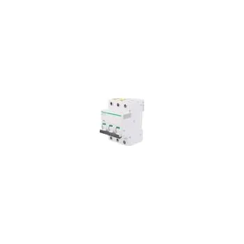 Jistič SCHNEIDER ELECTRIC Jistič 400VAC Ijmen: 25A Póly: 3 DIN Průběh: D 6kA IP20 1÷25mm2