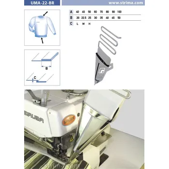 Příslušenství k šicímu stroji Texi Zakladač výpustků pro šicí stroje UMA-22-BR 50/25 M