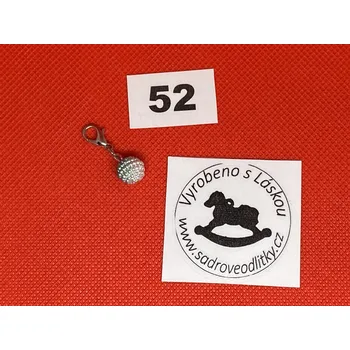 HandMade by VeJa Přívěšek s karabinkou č.52