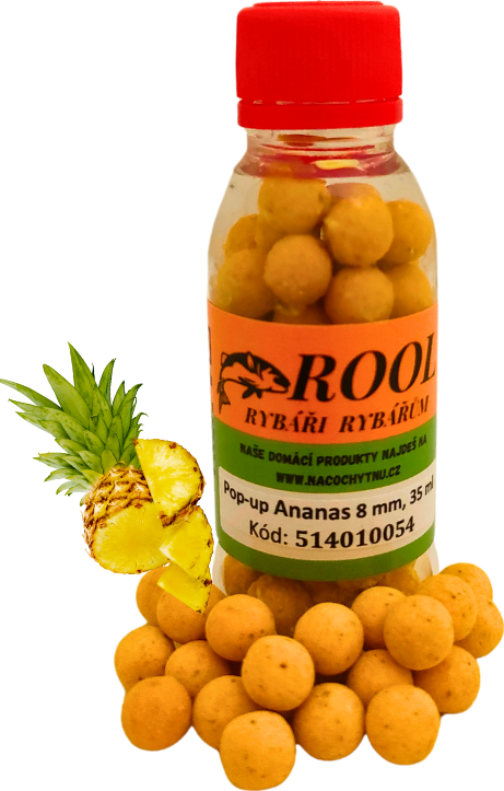 ROOL Ananas Pop-Up 8mm plovoucí boilies