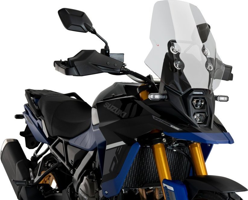 Plexi Touring Screen 21652 SUZUKI DL800 V-STROM (24-25), DL800 V-STROM DE (23-26), DL800 V-STROM SE (25), DL800 V-STROM TECH (23-26) Čirá (W)