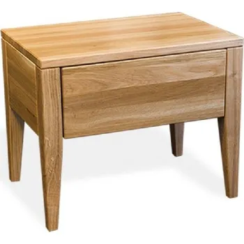 Komoda Noční stolek NS 230 dubový masiv Odstín: Dub medový