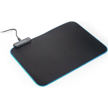 THORNE MOUSEPAD RGB. Herní podložka pod myš s RGB LED osvětlením z polyesteru - Černá