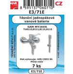 SADA E3/71E jednopákové vanové baterie SAM TU8115 TU8116 7ks
