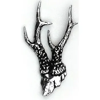 Lovecký odznak srnčí lebka s parohy