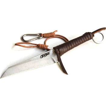 Kuchyňský nůž ACEJET Keltský nůž Santoku - hnědá