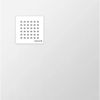 Sprchová vanička Polysan FLEXIA vanička z litého mramoru s možností úpravy rozměru, 90x90cm