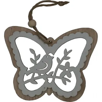 Závěsný motýl bílý 2001303