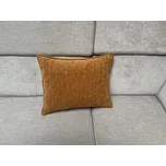 NábytekProNás Dekorační polštář světle oranžový melír