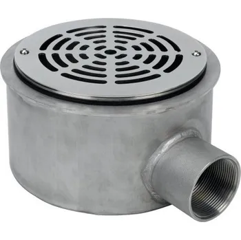 Podlahová výpust NEREZ pro fólii - KRUHOVÁ + ECO Taška z recyklované bavlny v hodnotě 119,-