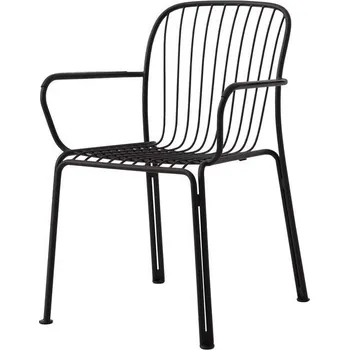 &Tradition Židle s područkami Thorvald SC95, warm black