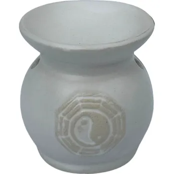 Aroma lampa MALS Jin a Jang Aromalampa Barva: Bílá kulatá ☯