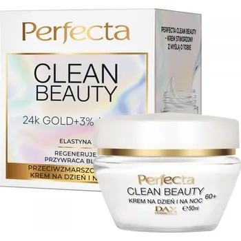 Pleťový krém PERFECTA CLEAN BEAUTY denní a noční krém proti vráskám 60+
