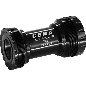 Silniční kolo CEMA bearing Středové složení T47A-asymetrický Barva: Černá, Typ kliky: Shimano 24mm, Typ ložiska: Keramická