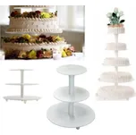 Alcas Alcas Stojan na dorty - 3 patra (středový sloup)