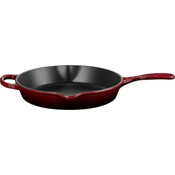 Pánev Le Creuset, Hluboká pánev Signature 26 cm červená burgund - Formadore