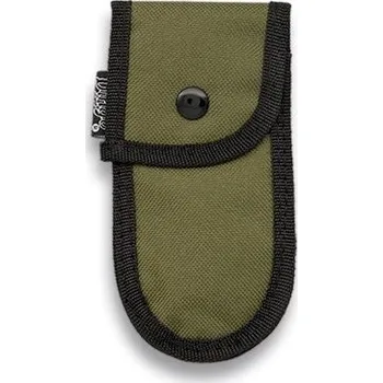 Pouzdro na nůž Albainox Pouzdro BARBARIC na zavírací nůž s drukem ZELENÉ