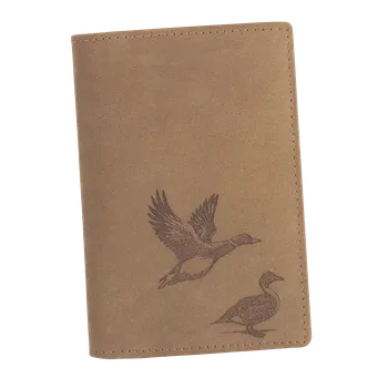 Peněženka Kožená dokladovka TETRAO kachny malá