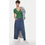 Lee T-Shirt Henley 112350211 Zelená Slim Fit XS