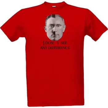 Tričko s potiskem Putin Hitler Putler Obličeje pánské