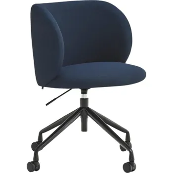 Modrá čalouněná kancelářská židle Teulat Mogi