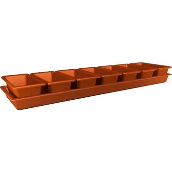 Plastkon Truhlíky MiniGarden 80 cm, terakota