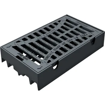 Kanalizační potrubí Vtoková mříž s pantem BOBRAVA® II 500x300, zatížení D400