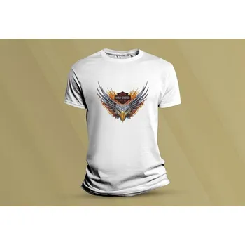 Chlapecké tričko Dětské bavlněné tričko Harley-Davidson 10. Bílá velikost S