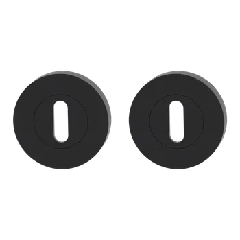 Dveřní kování GK - ROZETA - R rozety BB Grafit černá (78)