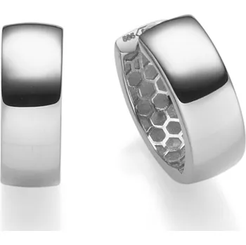 Náušnice Kruhové náušnice Honey Materiál šperku: Bílé zlato