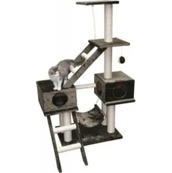 Odpočívadlo GRANAT pro kočky šedé 70x50x150cm