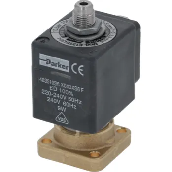Náhradní díl pro kávovar Parker elektromagnetický ventil 483510S6 XS03XS6 F 9W 220-240V 50 - 60 Hz