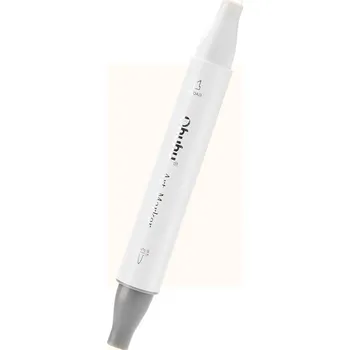 Lihová fixa OHUHU oboustranná Brush & Chisel, Y010 Primrose