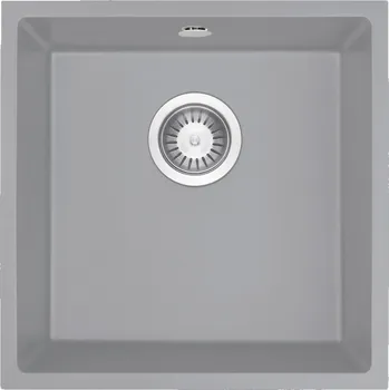 Granitový dřez Granitový dřez Deante CORDA ZQA S10A světle šedá