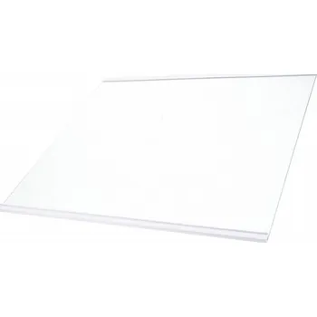 Příslušenství pro lednici Aeg Electrolux Zanussi náhradní díl 4055516639 originální horníí skleněná police mrazáčku 385 x 333 x 7 mm do ledničky