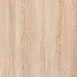 BRW Vitrína Kaspian SFW1W/140 Dub sonoma - SLEVA 3% s kodem radost25