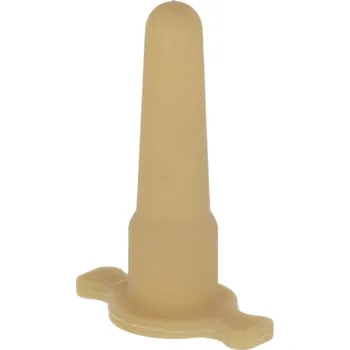 Cucák napájecí na lahve pro jehňata, 6 cm, béžový, balení 10 ks