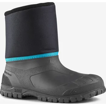 Dívčí obuv QUECHUA Dětské turistické nepromokavé sněhule SH 100 28/29 MODRÁ