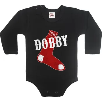 Kojenecký body Dětské body Dobby, Barva Černá, Velikost 98 / 2-3r, Canvas Dětské body Bezvatriko.cz 2311
