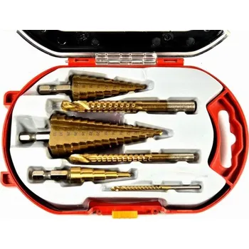 Vrták MAGNUS Sada stupňovitých vrtáků 4-30MM s titanovým povrchem