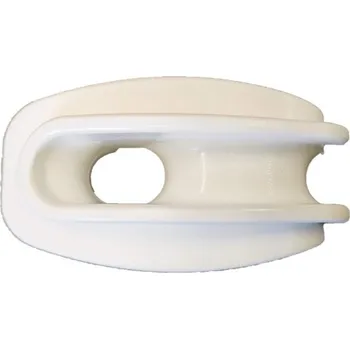 Ohradník Vypínací izolátor rohový pro elektrický ohradník - bílý