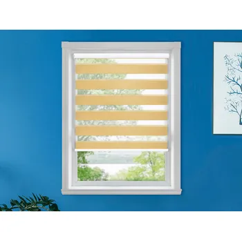 Roleta FEXI Zatemňovací Roleta Den a noc, Shine zlatá, A 073 v MAXI kazetě, 150x30 cm