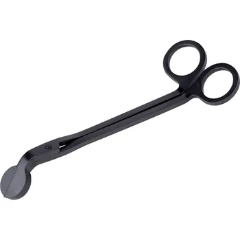 Svíčka Nůžky na knot nerezová ocel, černá 89 gram