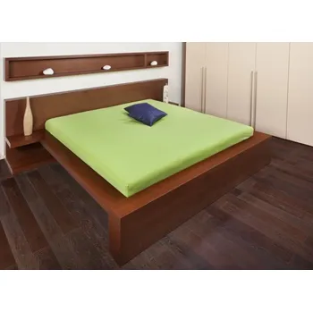 Prostěradlo Jersey pistáciová prostěradla Velikost: 90x200cm