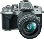 Digitální fotoaparát Olympus E-M10 Mark IV 1415-2 kit silver/bla