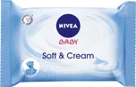 Nivea Baby Soft & Cream čisticí ubrousky